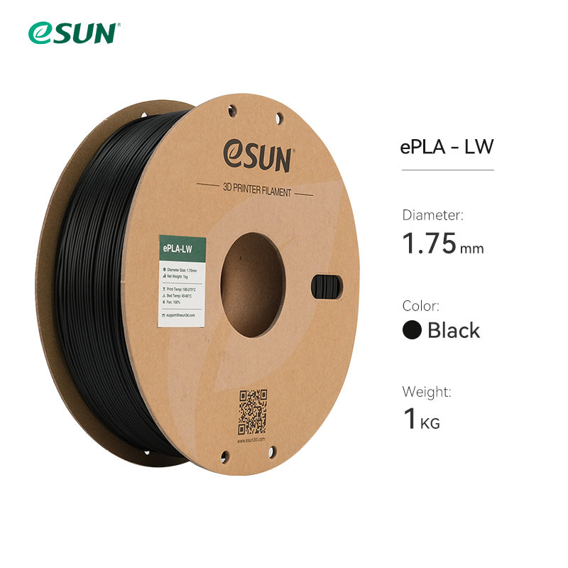 eSUN ePLA-LW 1.75mm 3D Filament 1KG
