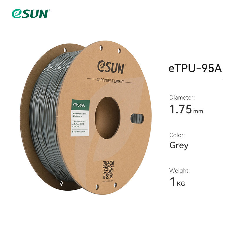 eSUN Flexible TPU-95A 1.75mm 3D Filament 1KG
