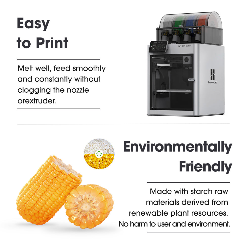 eSUN PLA+ CMYK Filament Bundle 4PCS