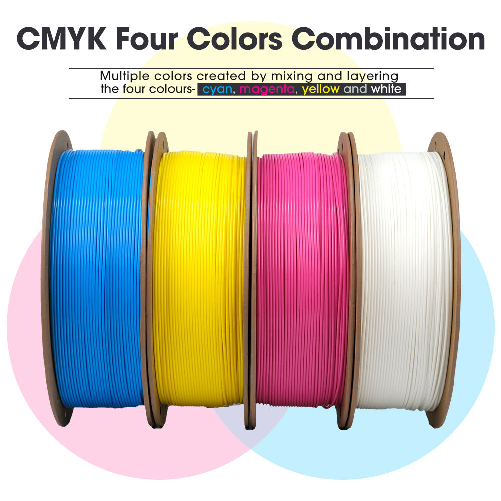 eSUN PLA+ CMYK Filament Bundle 4PCS