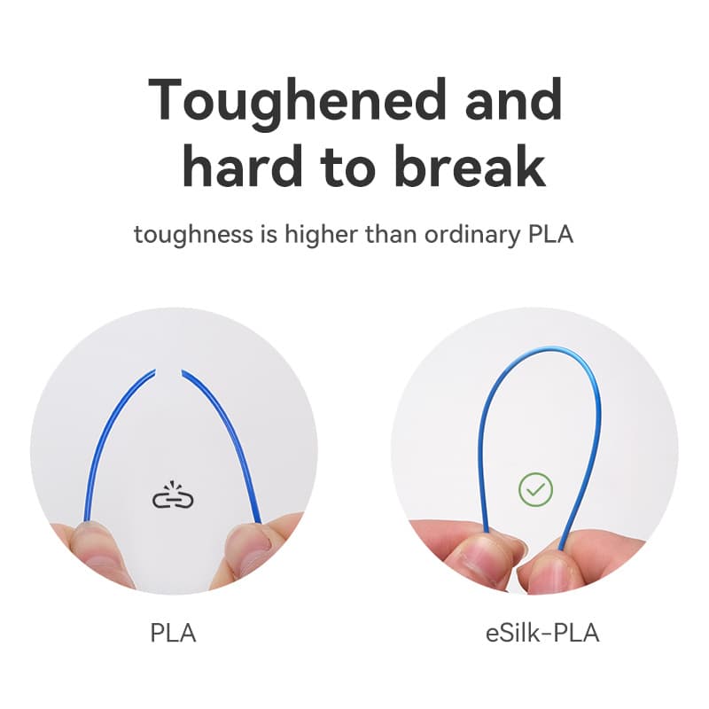 eSUN eSilk-PLA 1.75mm 3D Filament 1KG