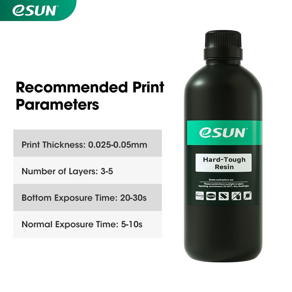 eSUN LCD Hard Tough ABS-Like Resin 0.5KG/1KG