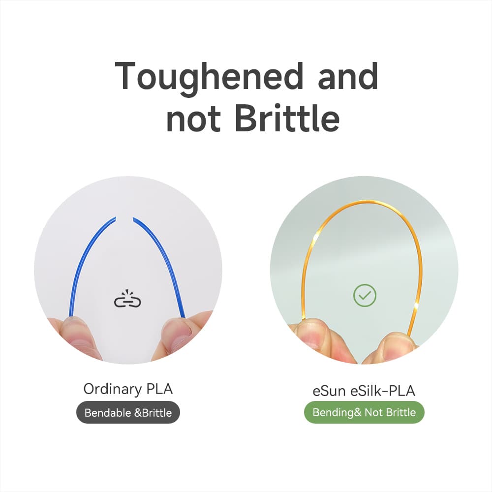 eSUN Silk PLA Rainbow 1.75mm 3D Filament 1KG