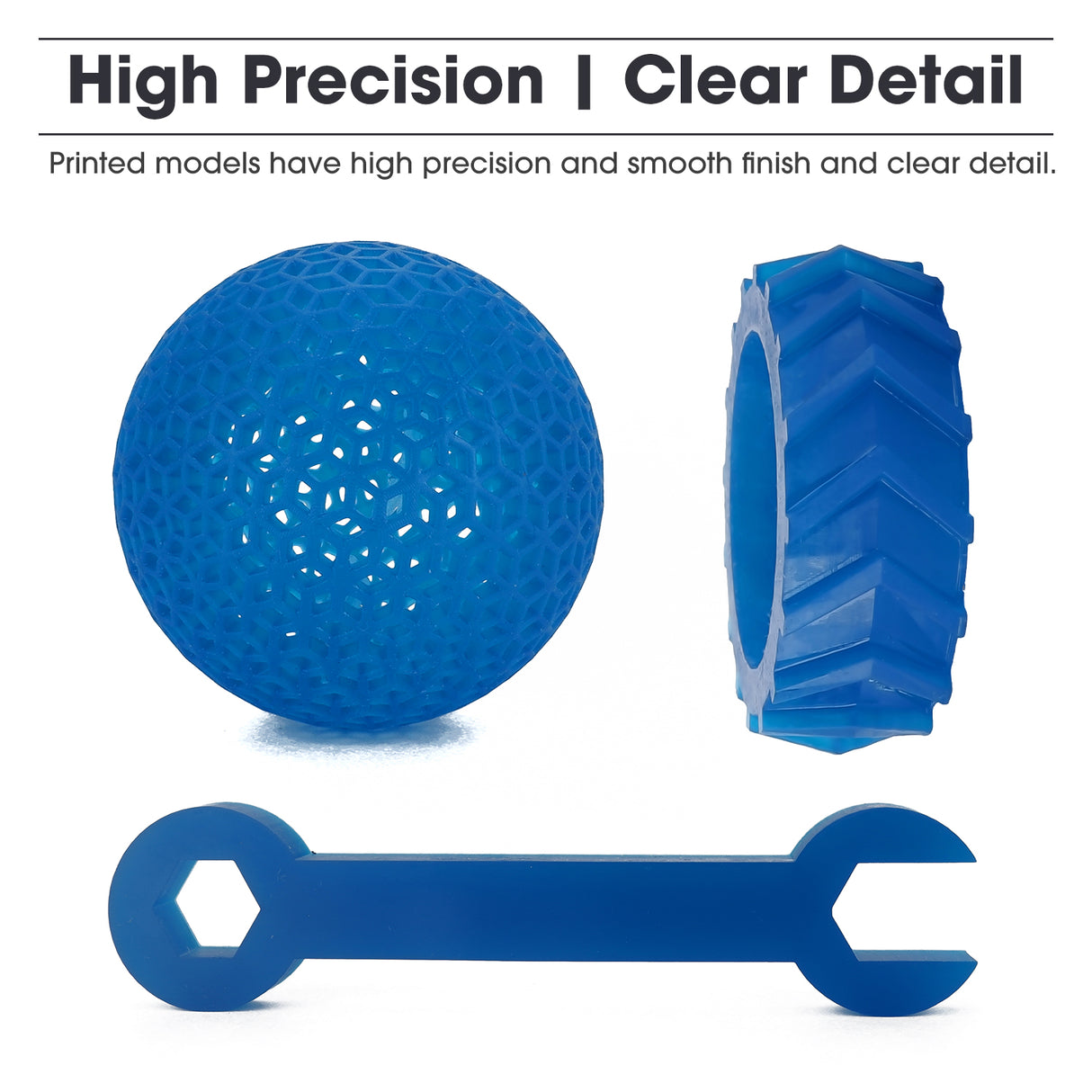 eSUN LCD Hard Tough ABS-Like Resin 0.5KG/1KG