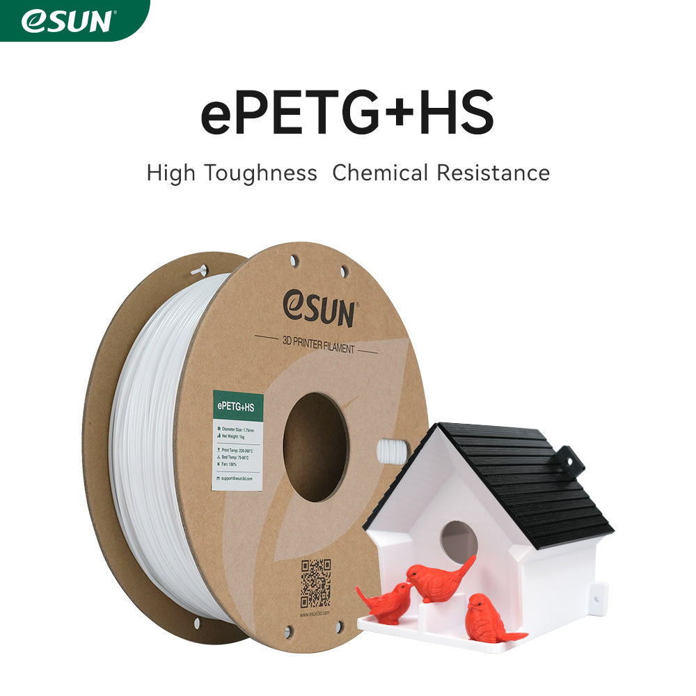 eSUN ePETG+HS 1.75mm 3D Filament 1KG