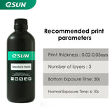 eSUN LCD Standard Resin 0.5KG/1KG